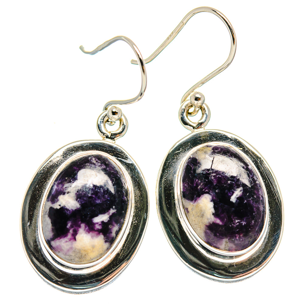 Lepidolite Earrings handcrafted by Ana Silver Co - EARR423736