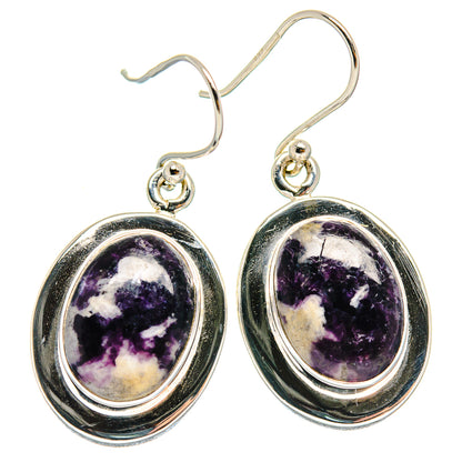 Lepidolite Earrings handcrafted by Ana Silver Co - EARR423736