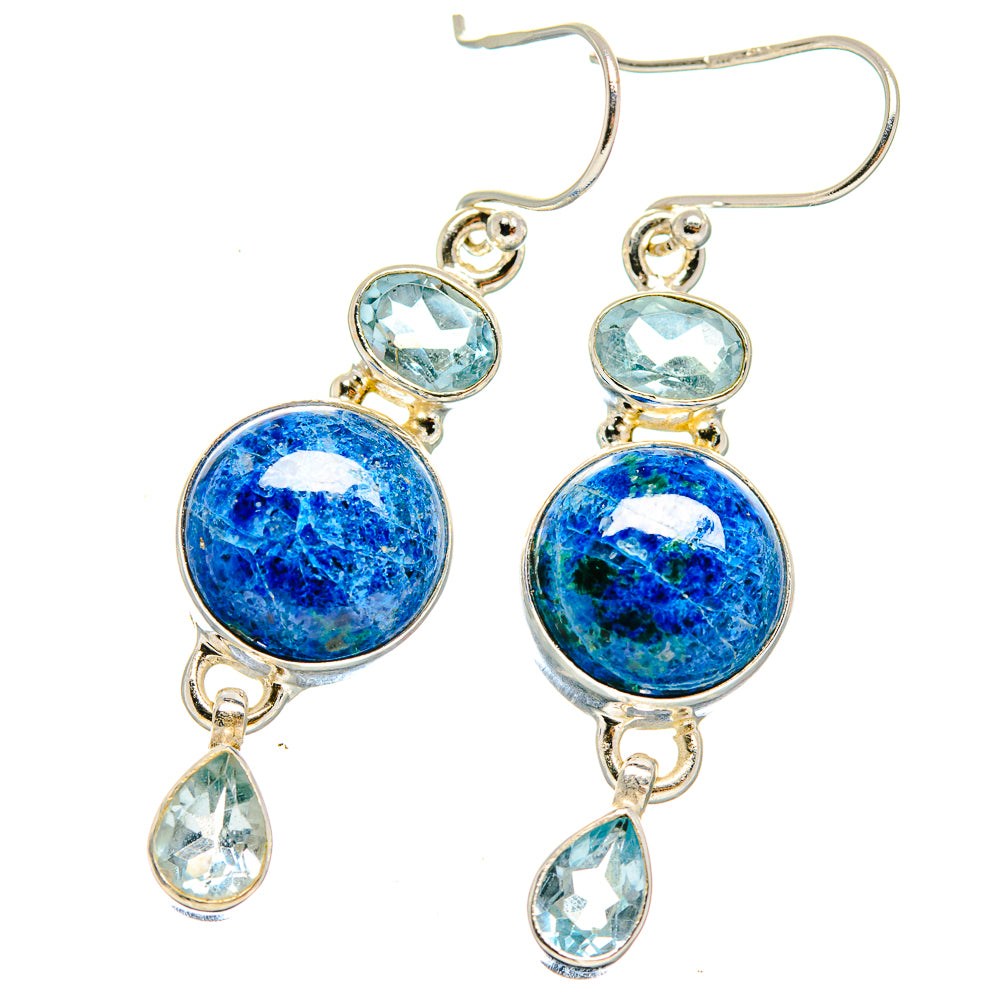 Sodalite Earrings handcrafted by Ana Silver Co - EARR423742