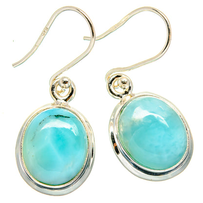Larimar Earrings handcrafted by Ana Silver Co - EARR423743