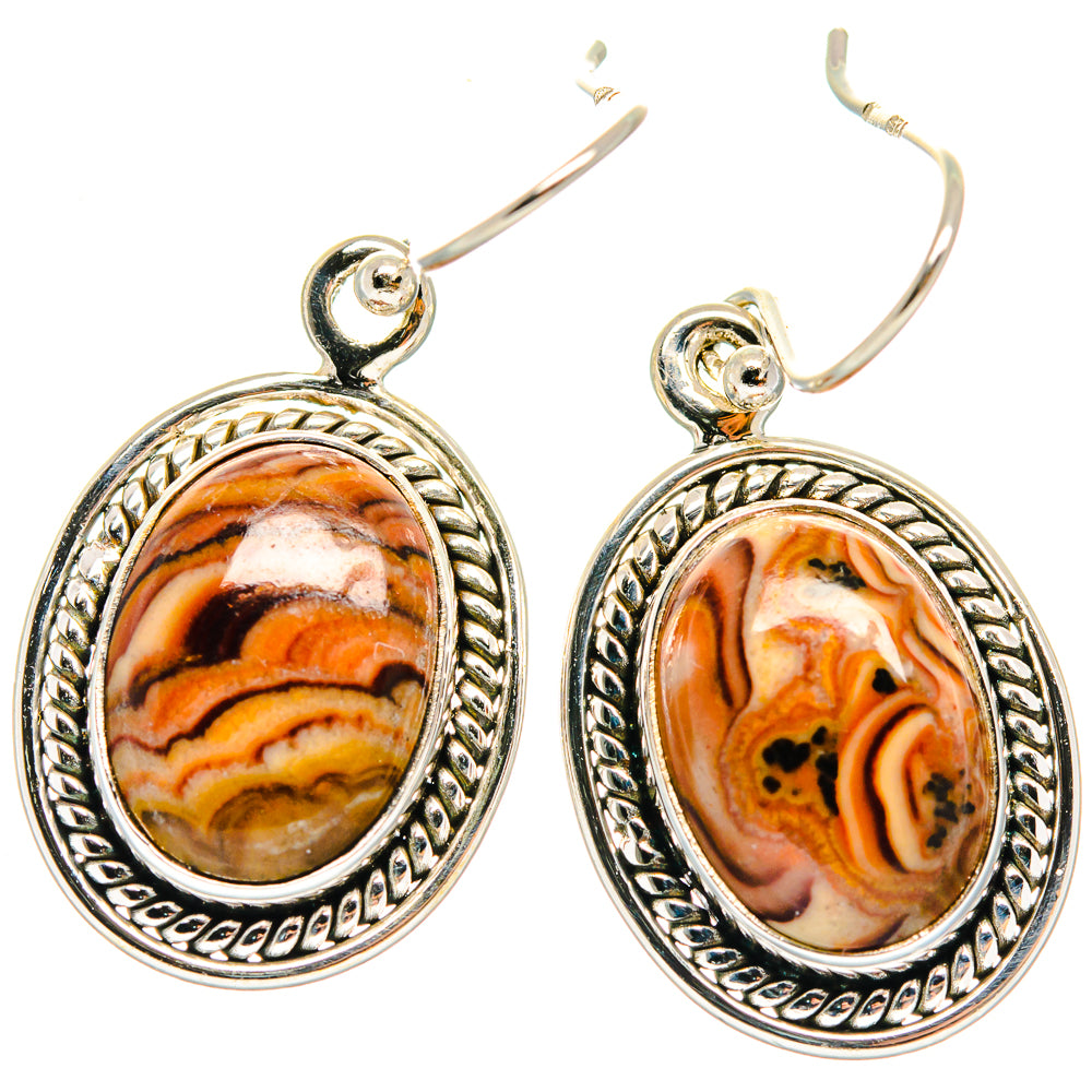 Mookaite Earrings handcrafted by Ana Silver Co - EARR423748 - Photo 2