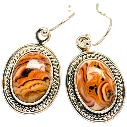 Mookaite Earrings handcrafted by Ana Silver Co - EARR423748 - Photo 2