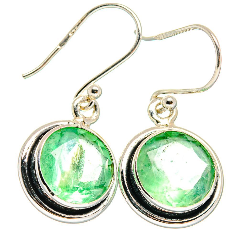 Prehnite Earrings handcrafted by Ana Silver Co - EARR423760