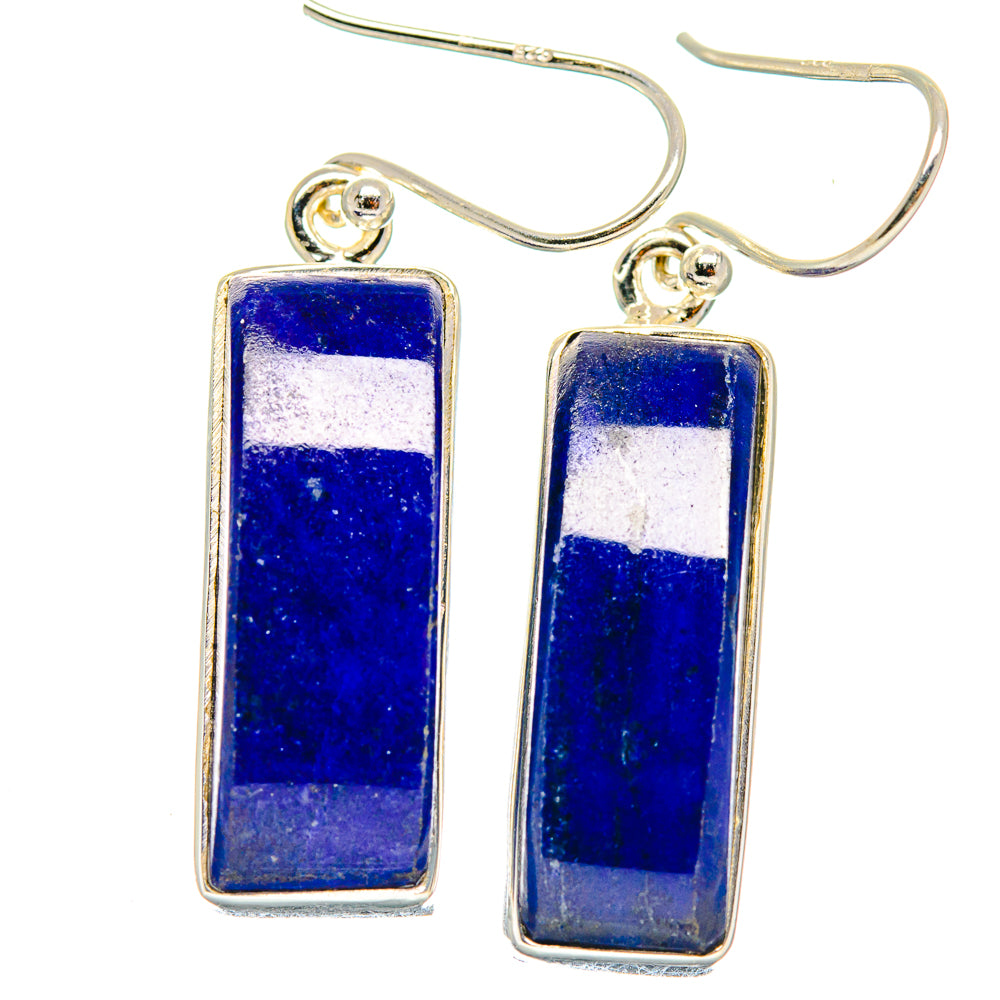 Lapis Lazuli Earrings handcrafted by Ana Silver Co - EARR423763
