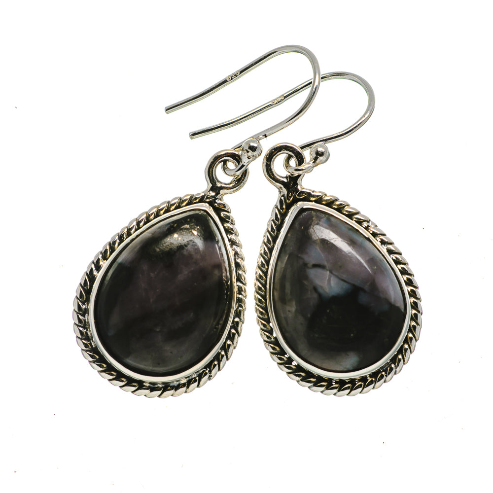 Gabbro Stone Earrings handcrafted by Ana Silver Co - EARR392557