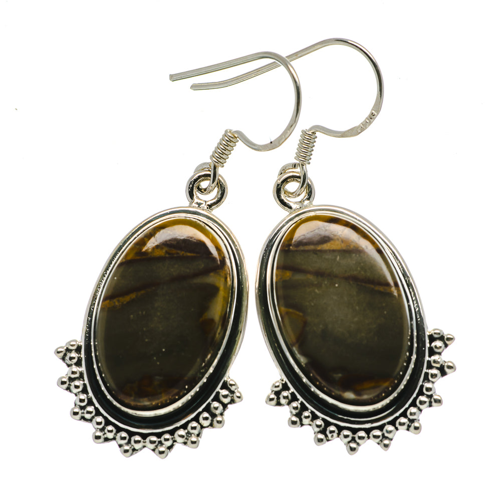 Bauxite Earrings handcrafted by Ana Silver Co - EARR392861