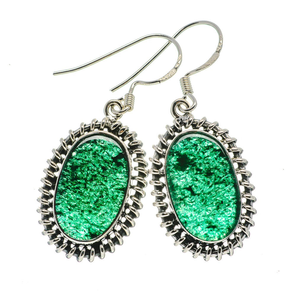 Green Aventurine Earrings handcrafted by Ana Silver Co - EARR393376