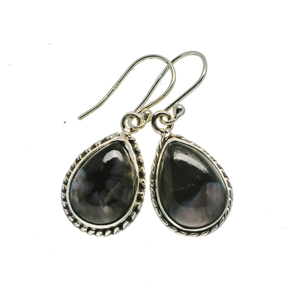 Gabbro Stone Earrings handcrafted by Ana Silver Co - EARR393491