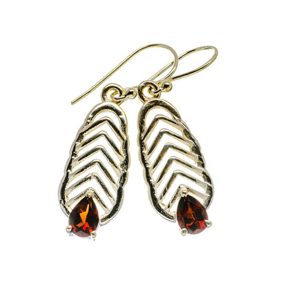Garnet Earrings handcrafted by Ana Silver Co - EARR403940