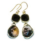 Coconut Geode Druzy Earrings handcrafted by Ana Silver Co - EARR405311