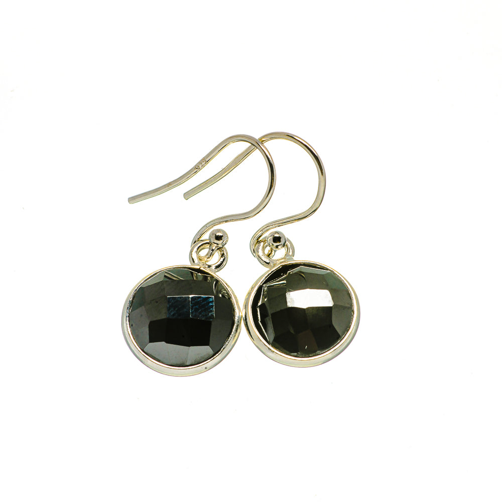 Black Onyx Earrings handcrafted by Ana Silver Co - EARR405515