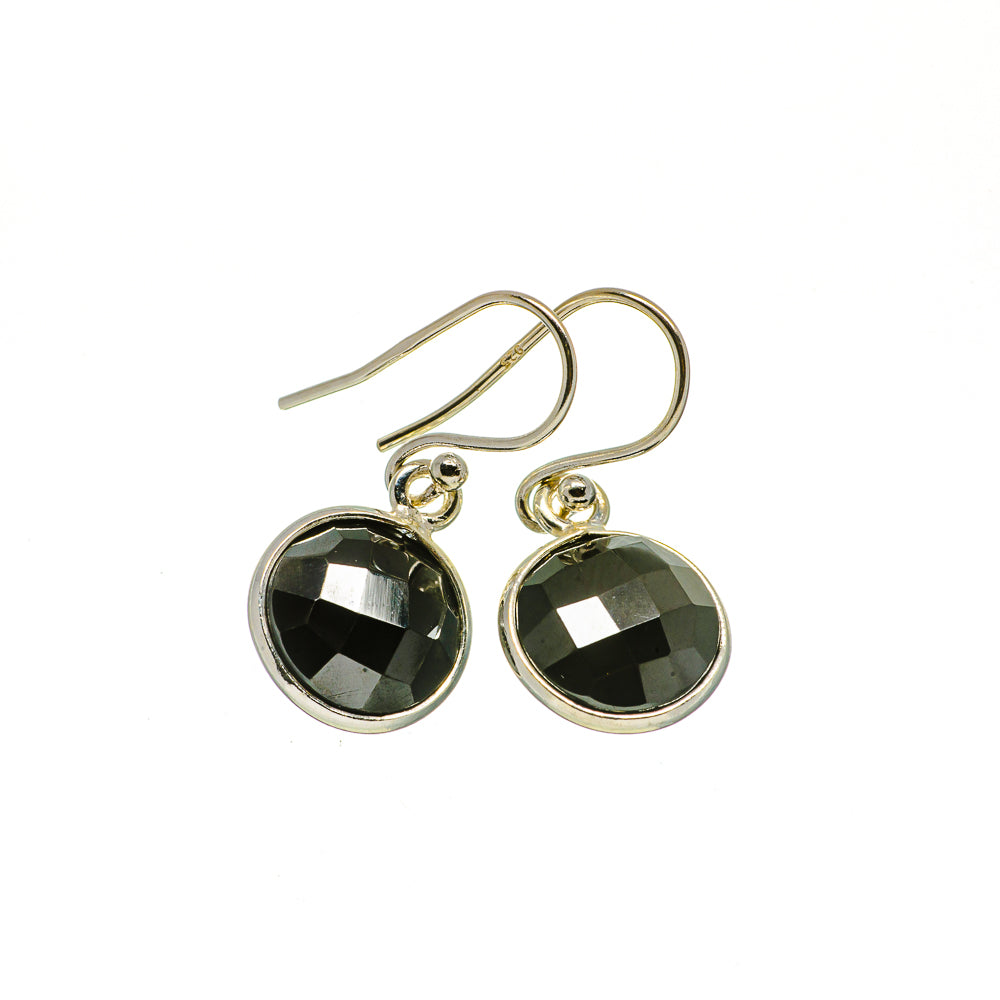 Black Onyx Earrings handcrafted by Ana Silver Co - EARR405551