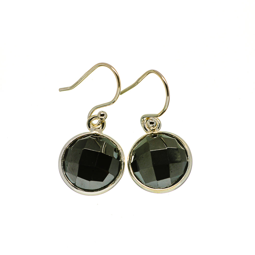 Black Onyx Earrings handcrafted by Ana Silver Co - EARR405721