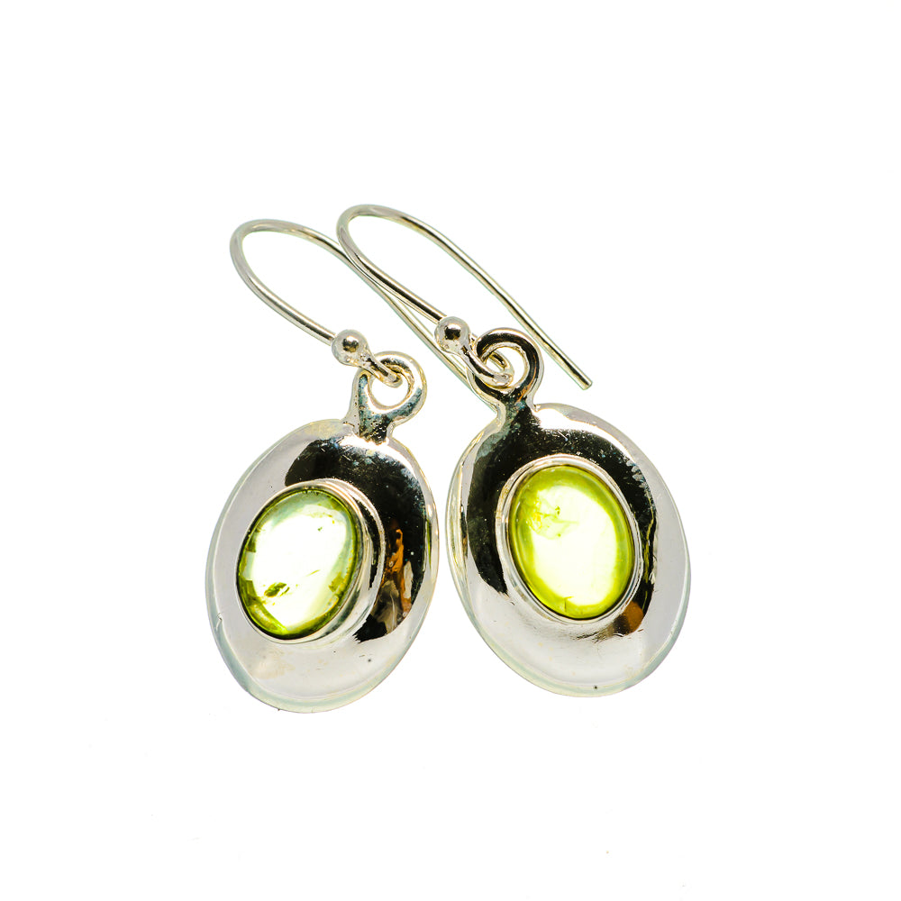 Peridot Earrings handcrafted by Ana Silver Co - EARR405748