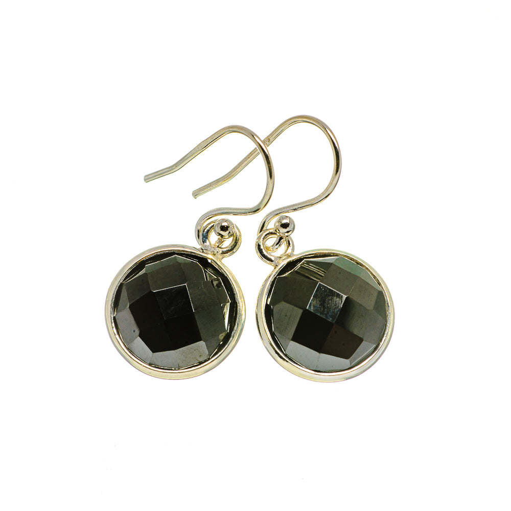 Black Onyx Earrings handcrafted by Ana Silver Co - EARR405950