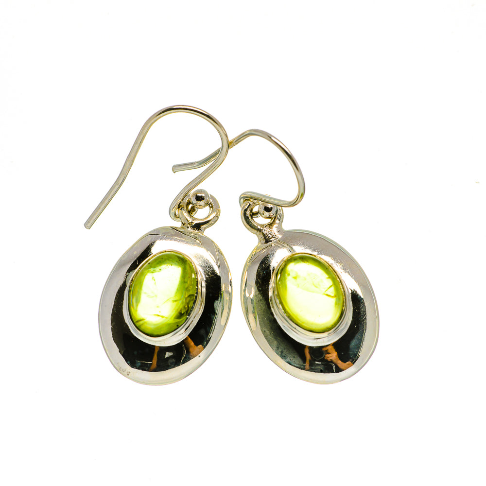 Peridot Earrings handcrafted by Ana Silver Co - EARR406036