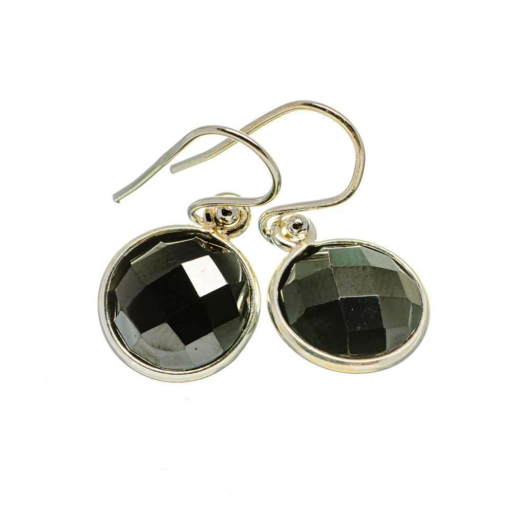 Black Onyx Earrings handcrafted by Ana Silver Co - EARR406089