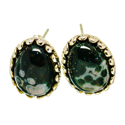 Ocean Jasper Earrings handcrafted by Ana Silver Co - EARR408163