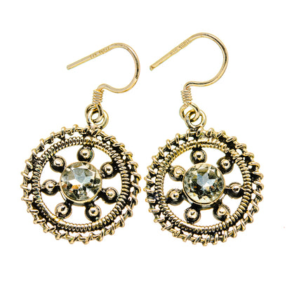 Blue Topaz Earrings handcrafted by Ana Silver Co - EARR408809