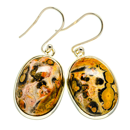 Poppy Jasper Earrings handcrafted by Ana Silver Co - EARR409106