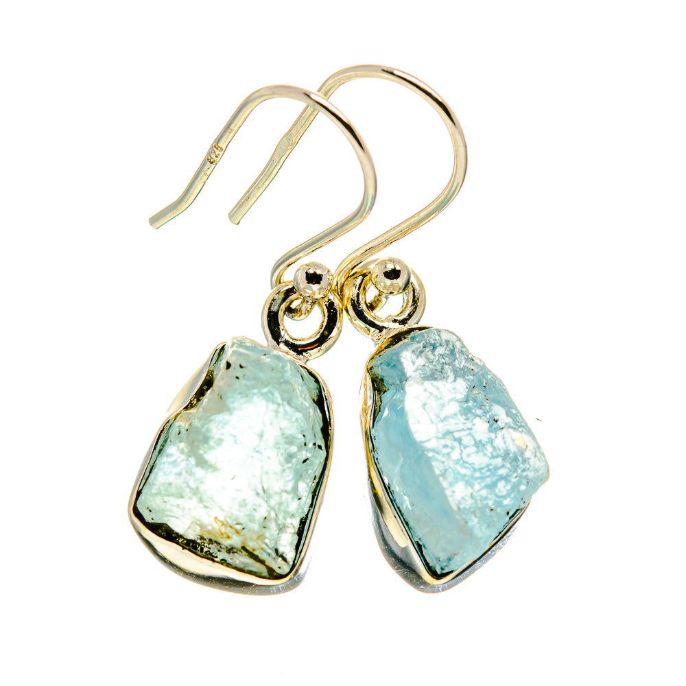 Aquamarine Earrings handcrafted by Ana Silver Co - EARR409133