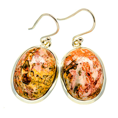 Poppy Jasper Earrings handcrafted by Ana Silver Co - EARR409382