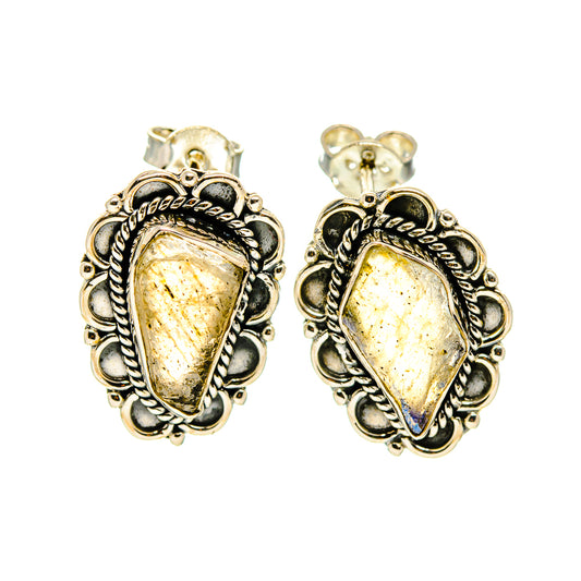 Labradorite Earrings handcrafted by Ana Silver Co - EARR409492