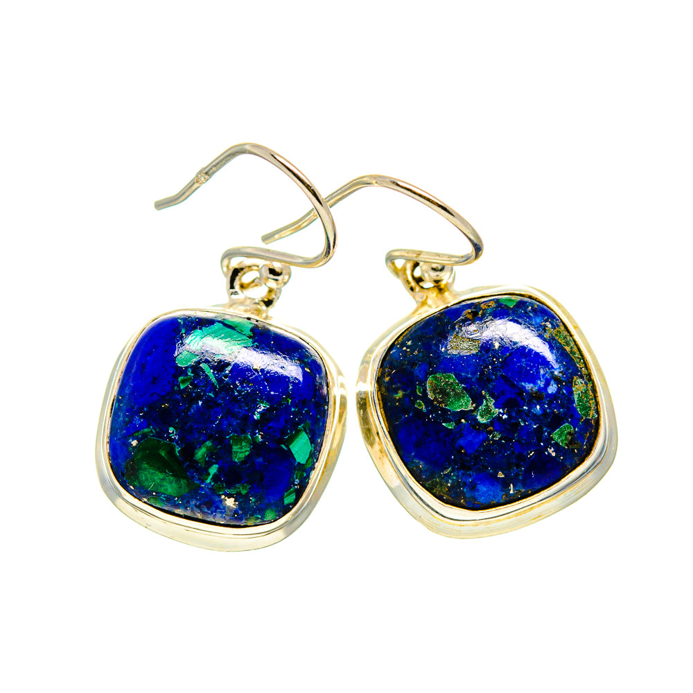 Azurite Earrings handcrafted by Ana Silver Co - EARR409566