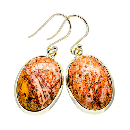 Poppy Jasper Earrings handcrafted by Ana Silver Co - EARR409753