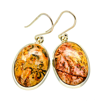 Poppy Jasper Earrings handcrafted by Ana Silver Co - EARR409981