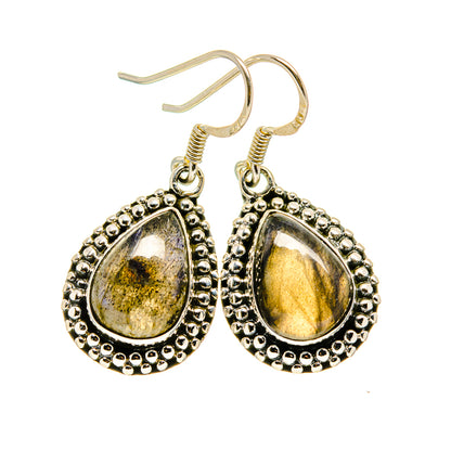 Labradorite Earrings handcrafted by Ana Silver Co - EARR410851