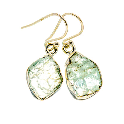 Aquamarine Earrings handcrafted by Ana Silver Co - EARR411024