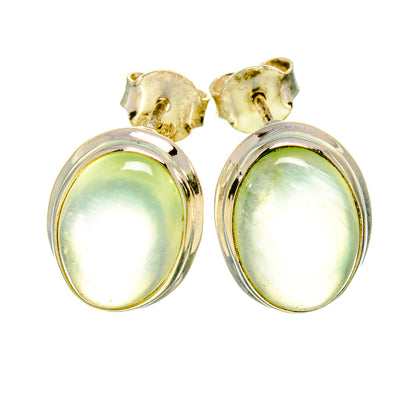 Prehnite Earrings handcrafted by Ana Silver Co - EARR411082