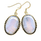 Blue Lace Agate Earrings handcrafted by Ana Silver Co - EARR411117