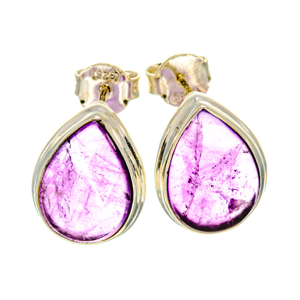 Amethyst Earrings handcrafted by Ana Silver Co - EARR411291