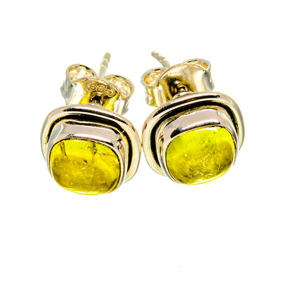 Green Tourmaline Earrings handcrafted by Ana Silver Co - EARR411622