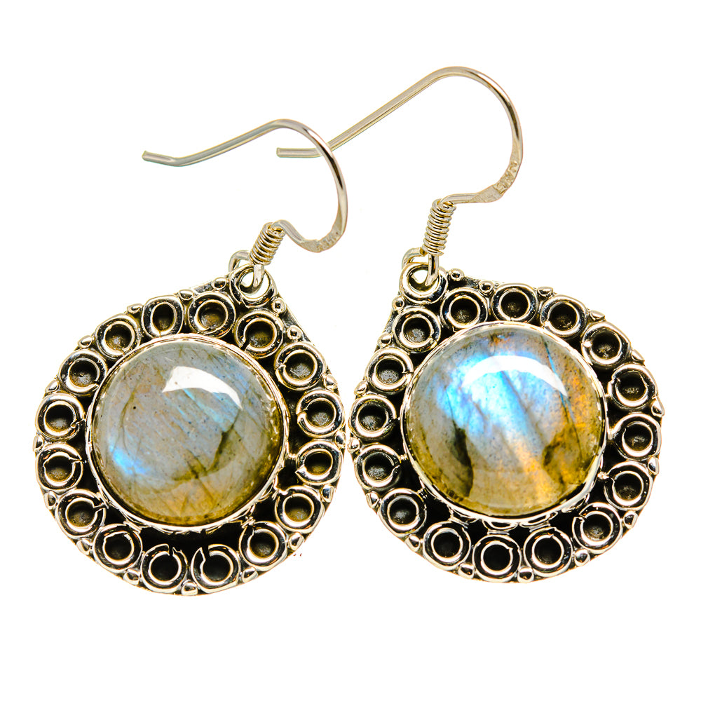 Labradorite Earrings handcrafted by Ana Silver Co - EARR411762