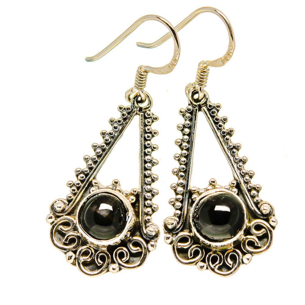 Star Diopside Earrings handcrafted by Ana Silver Co - EARR411801