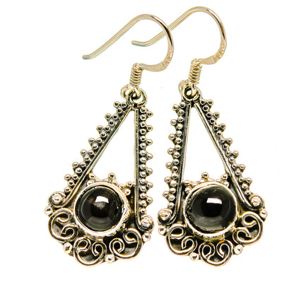 Star Diopside Earrings handcrafted by Ana Silver Co - EARR411801