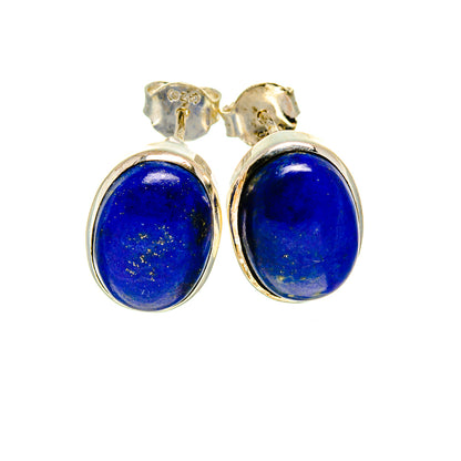 Lapis Lazuli Earrings handcrafted by Ana Silver Co - EARR411834