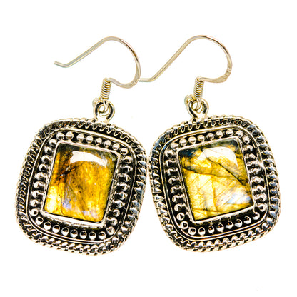 Labradorite Earrings handcrafted by Ana Silver Co - EARR411848