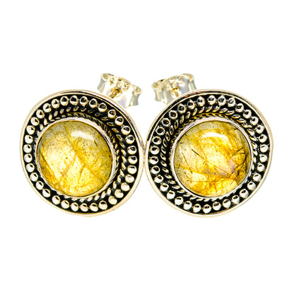 Labradorite Earrings handcrafted by Ana Silver Co - EARR411541