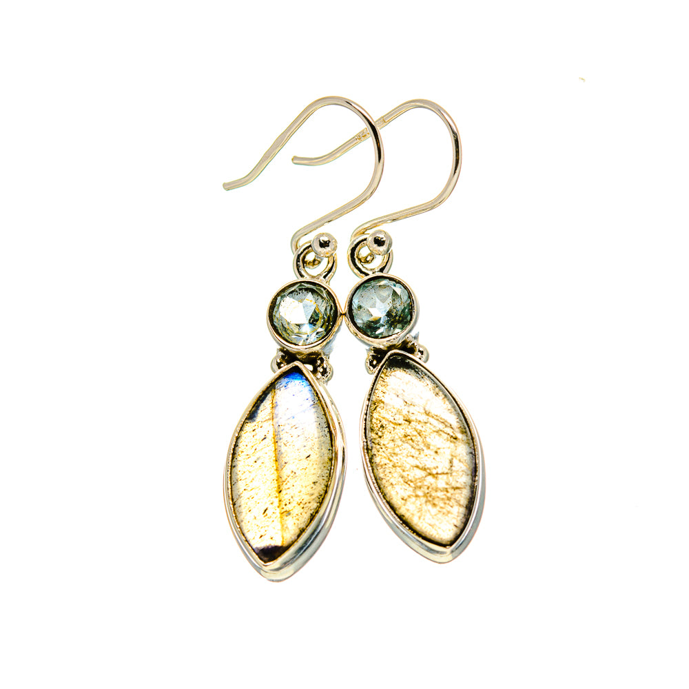 Labradorite Earrings handcrafted by Ana Silver Co - EARR412443