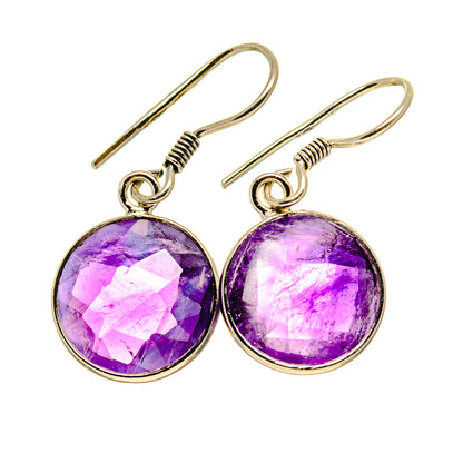 Amethyst Earrings handcrafted by Ana Silver Co - EARR412466
