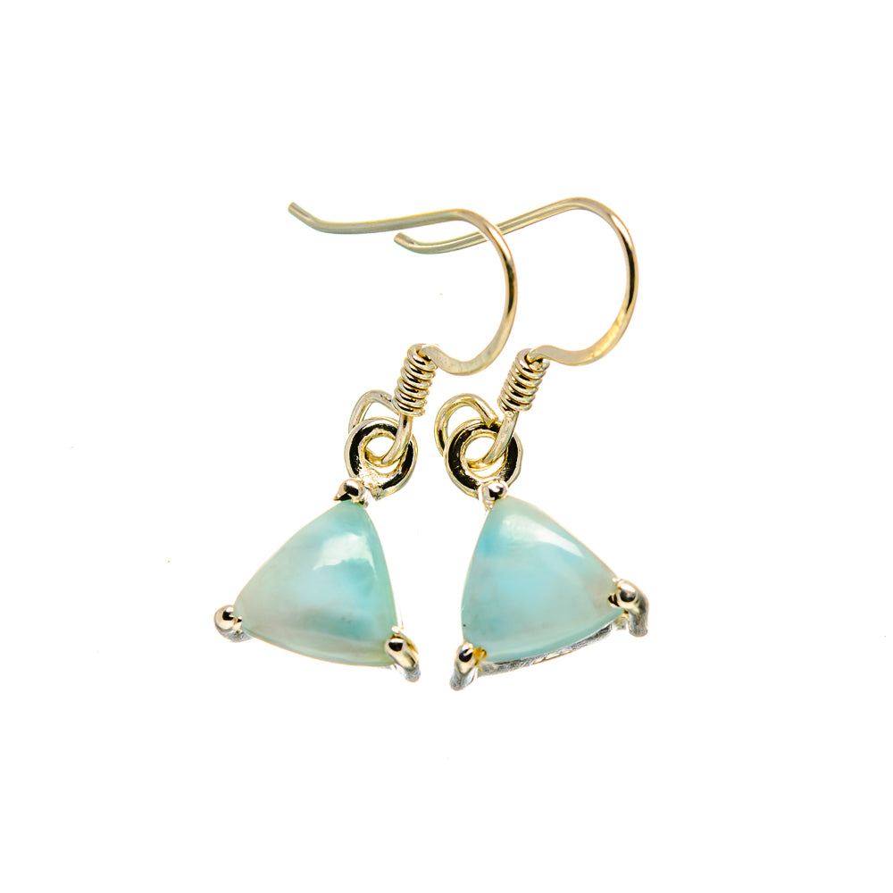 Larimar Earrings handcrafted by Ana Silver Co - EARR412489