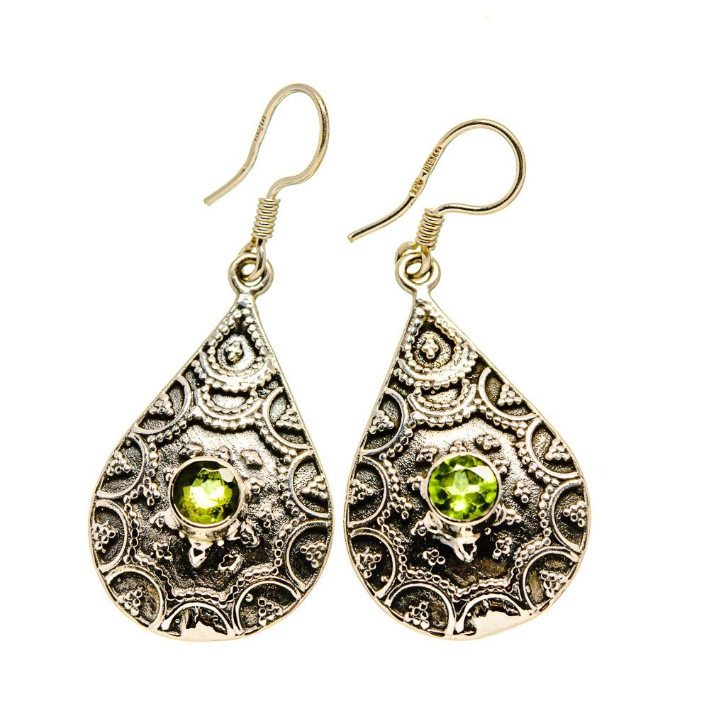 Peridot Earrings handcrafted by Ana Silver Co - EARR412505