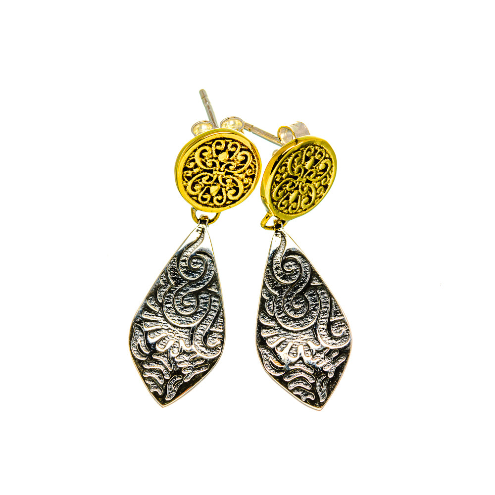 Engraved Earrings handcrafted by Ana Silver Co - EARR412620