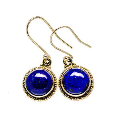Lapis Lazuli Earrings handcrafted by Ana Silver Co - EARR412714