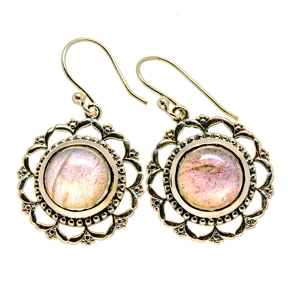 Labradorite Earrings handcrafted by Ana Silver Co - EARR412748