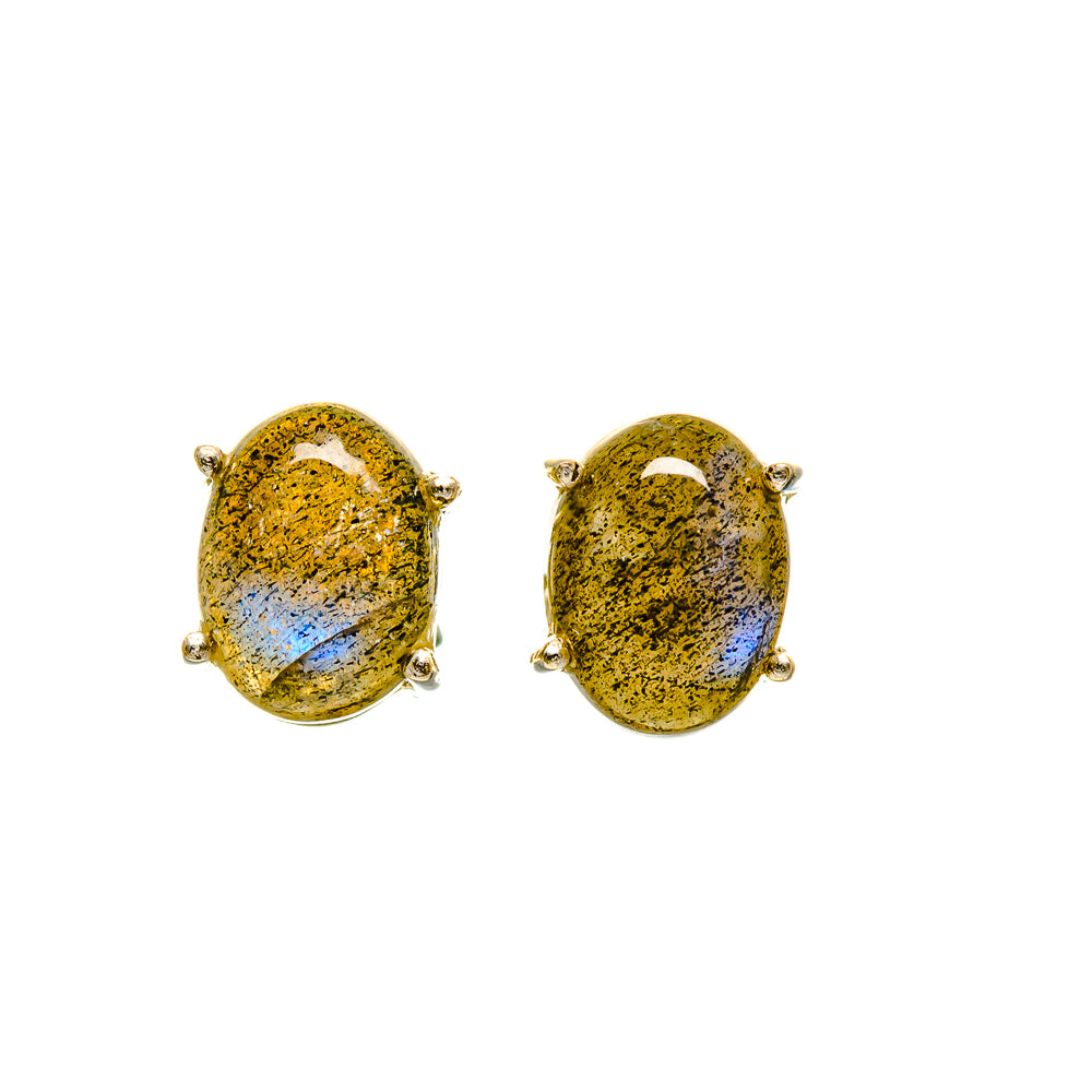 Labradorite Earrings handcrafted by Ana Silver Co - EARR412780